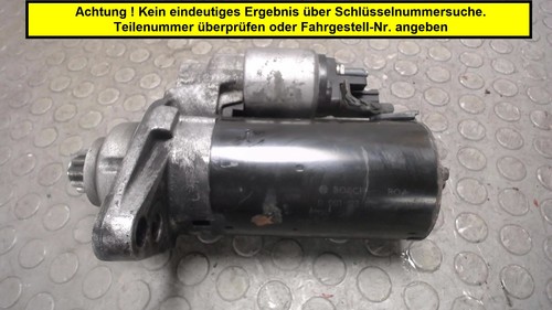 Anlasser starter bosch vw - /,